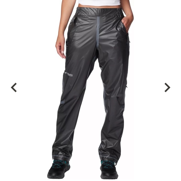 Columbia Pants - Columbia Titanium Women’s OutDry Extreme Wyldwood Rain Pants Black NWT size 3XL